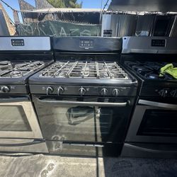 Black Kenmore 5 Burners Gas Stove We Deliver And Install👨🏻‍🔧🚚