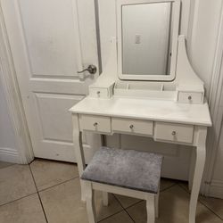 White Vanity 
