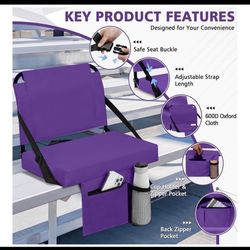 Brand New 2 PCs Stadium Seats 