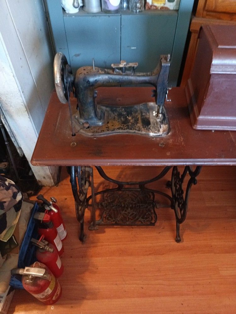 Very Old Sewing Machine
