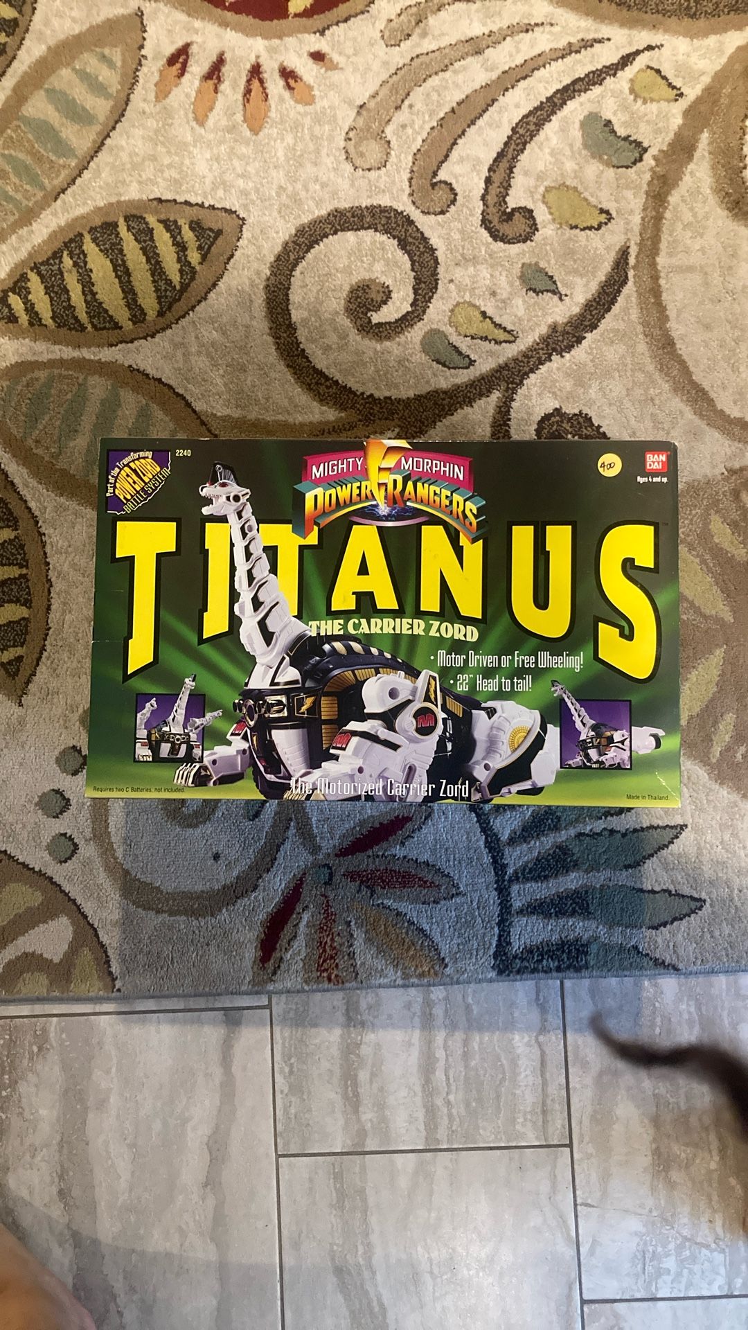 Power Rangers Titanus New In Box