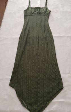 Olive Green Dress - Women