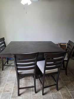 Dark oak kitchen table