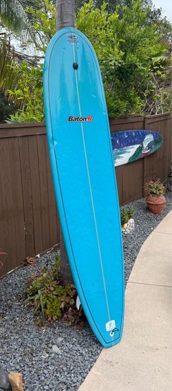 9’ longboard surfboard