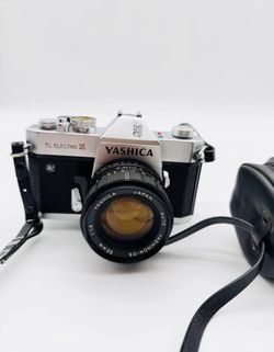 Yashica TL Electro X 35mm SLR + Auto Yashinon-DS 50mm f/1.4 Lens