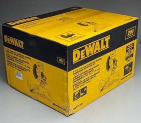Dewalt chopsaw 7 1/4 battery and charger included