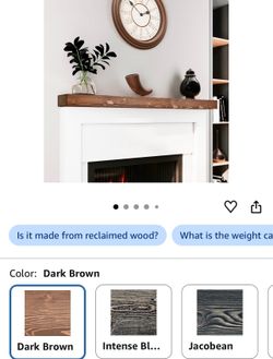 Damage fireplace mantels