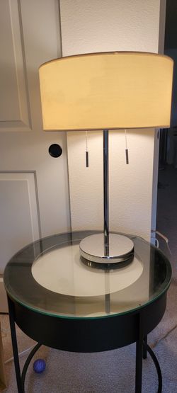 Silver Lamp White