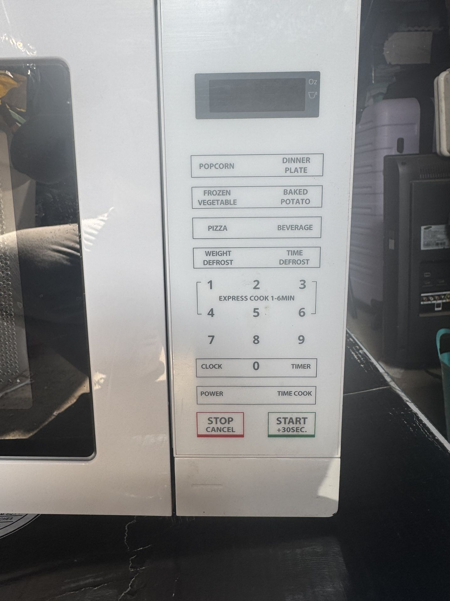 White Magic Chef Microwave