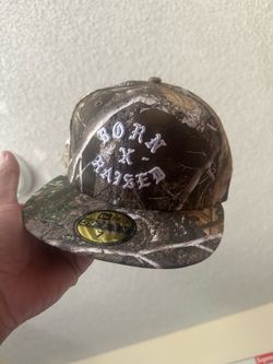 Born & raised fitted hat