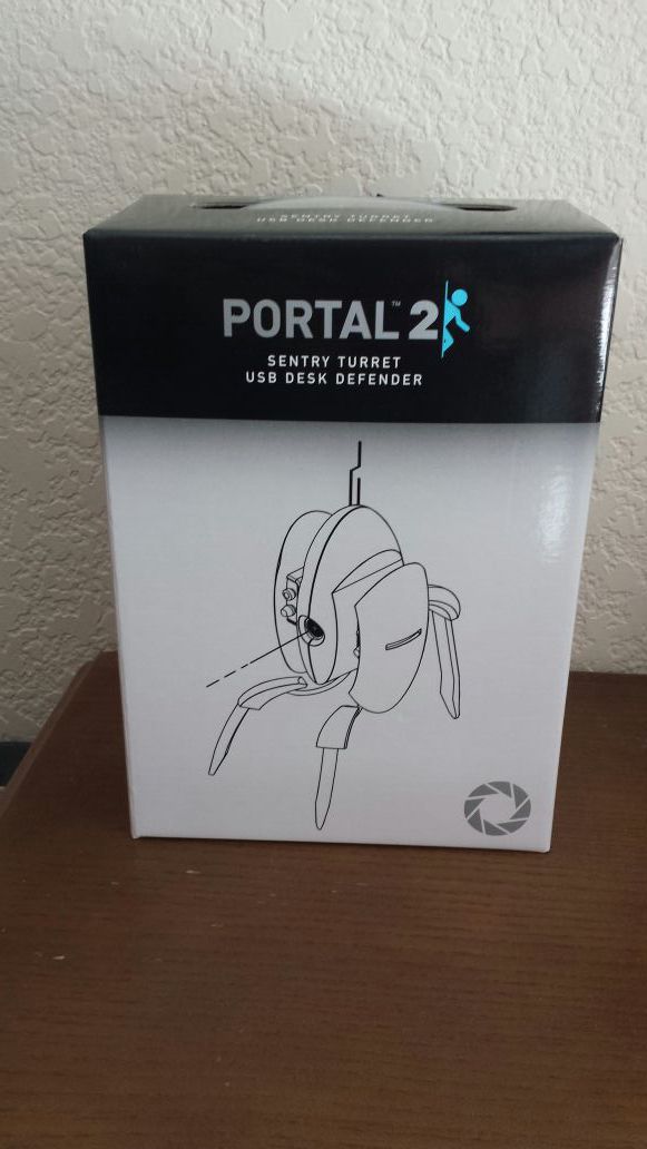Portal 2 Sentry Turret Usb Desk Defender Discontinued Item For