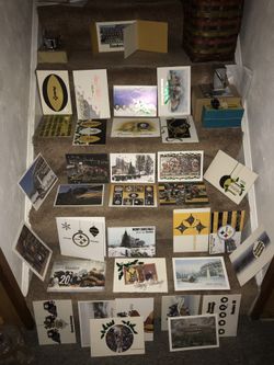 33 Steeler season ticket holder Christmas cards