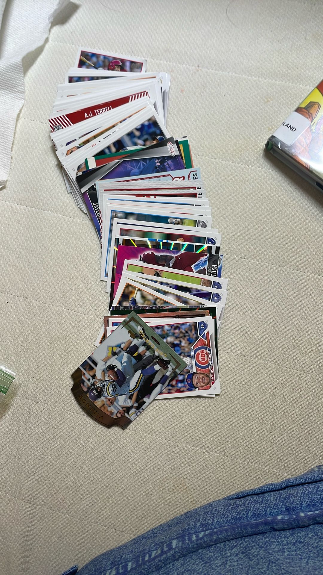 Baseball And Football Cards