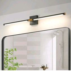 40 inch Black Gold Vanity Lights for Bathroom Over Mirror LED Bath Sconce Light QUANTITY 2