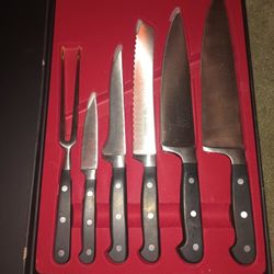 Greban Forged Knife Set New In Box