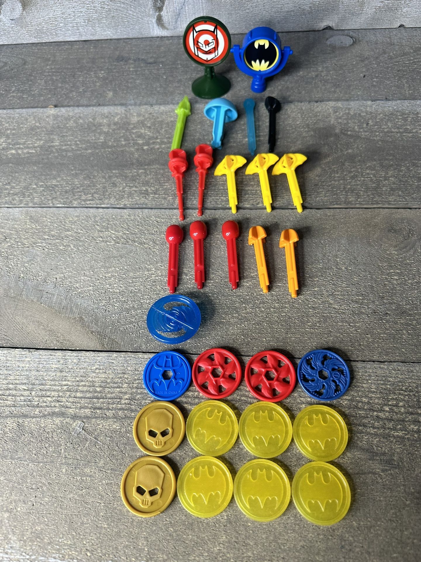 Fisher Price Imaginext DC Batman Missile Projectile Discs Replacement Lot