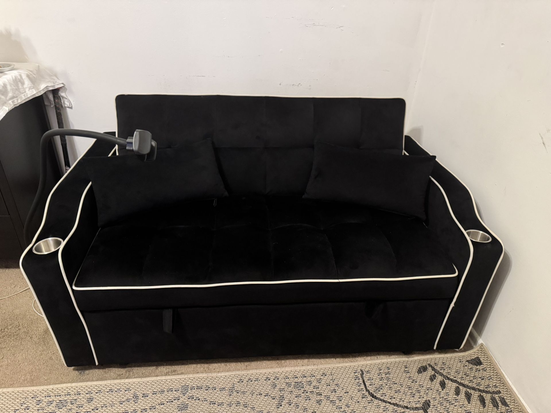 Convertible Sleeper Sofa Bed