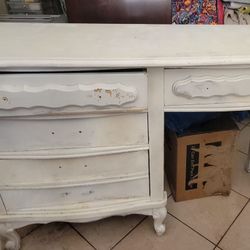 French Provincial Style Desk for Refurbishing Project