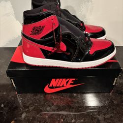 Air Jordan 1 Retro High OG Patent Bred