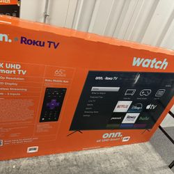 65” Onn Roku