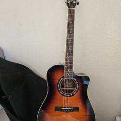 Fender Acoustic T Bucket HOT Rod Design Guitar