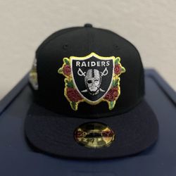 Raiders Exclusive Hat Hunter & Prociety Hat, Size 7 5/8