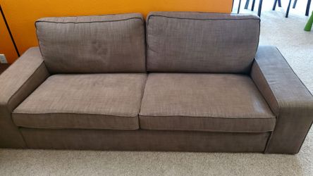 Ikea sofa and ottoman
