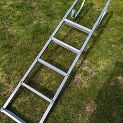Aluminum Dock Ladder, 5 step, Removable


