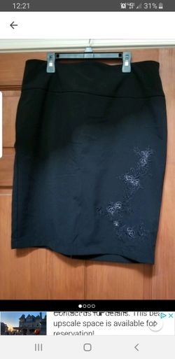 NWT 13/14 black skirt
