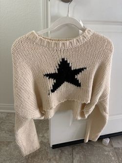 Edikted star sweater size xs/s