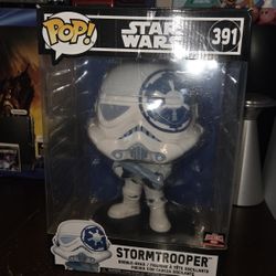 FUNKO POP STAR WARS TARGET CON 10" LIMITED EDITION STORMTROOPER EXCLUSIVE 🚀📦
