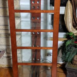 Corner Glass Shelving 