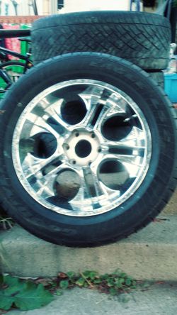 Juego de rines con llantas