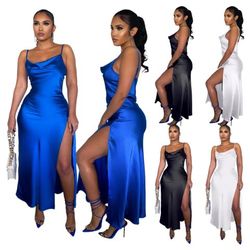 Women's Midi Slit Dress