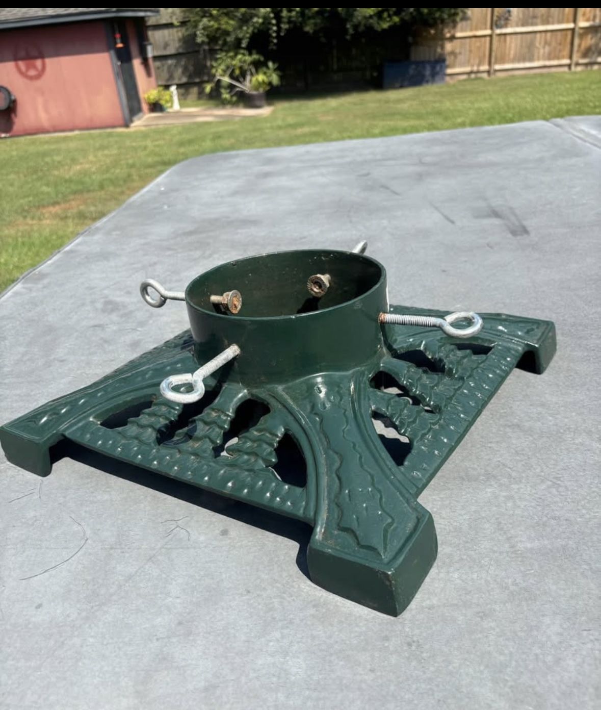 Cast Iron Christmas Tree stand 14x14