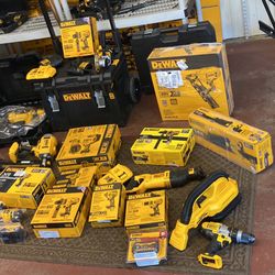 New tools, in good condition.  Prices vary, ranging from $129 to   $549 dollars.  There is a one month warranty , the money is not returned, only cred