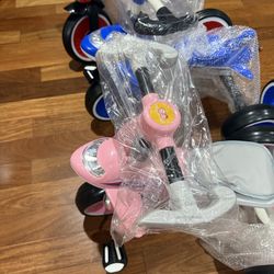 Kids airplane musical lightup tricycle 55$