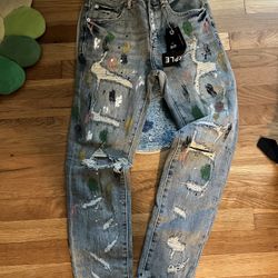 Purple Jeans Size 30