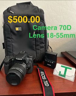 Canon 70d $500.00 good condition