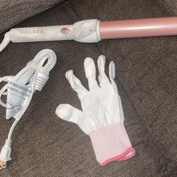 Foxybae Rose Gold Marble 32MM Curling Wand