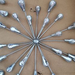 New Metal Silver Starburst 