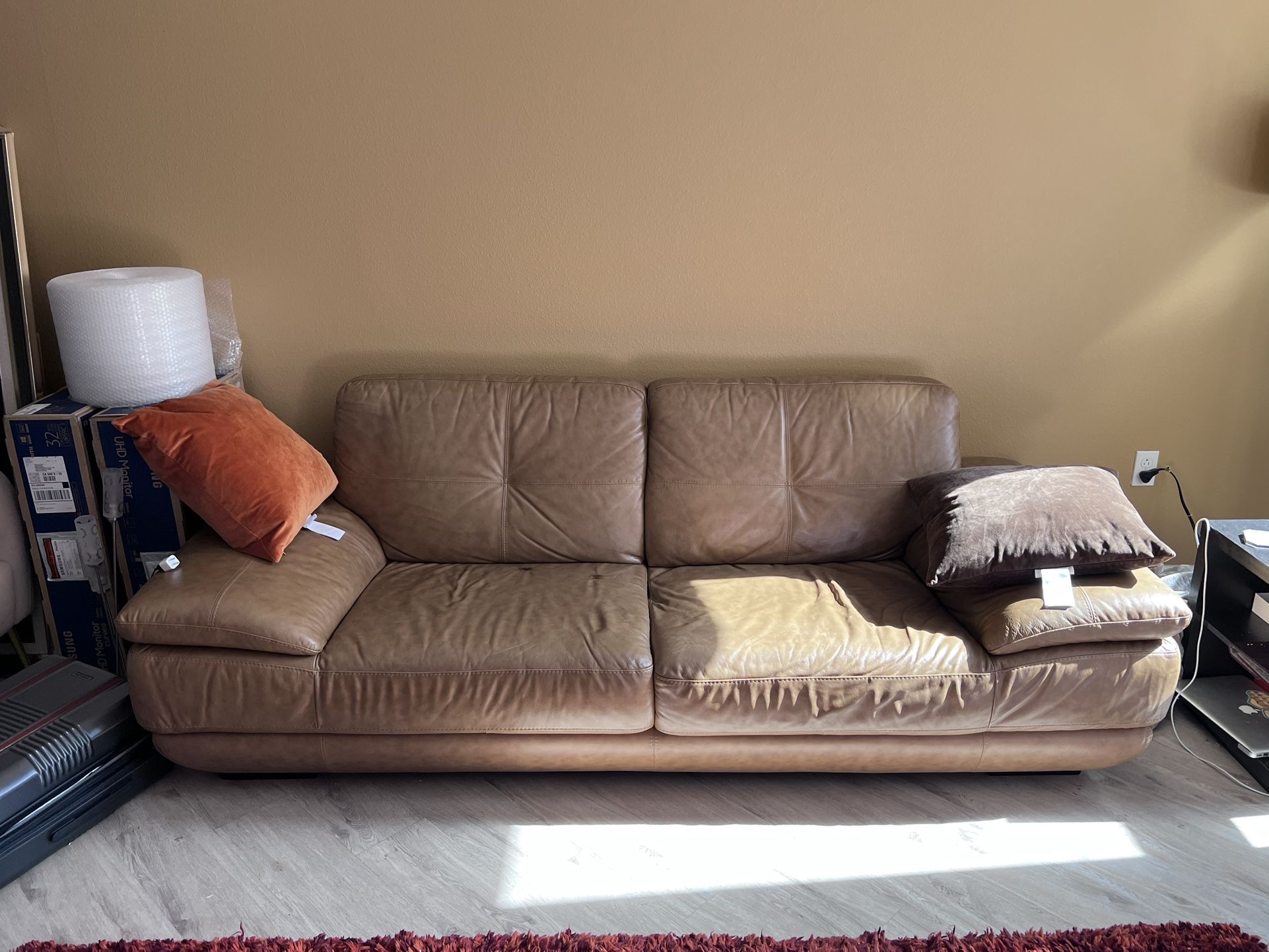 Leather Couch