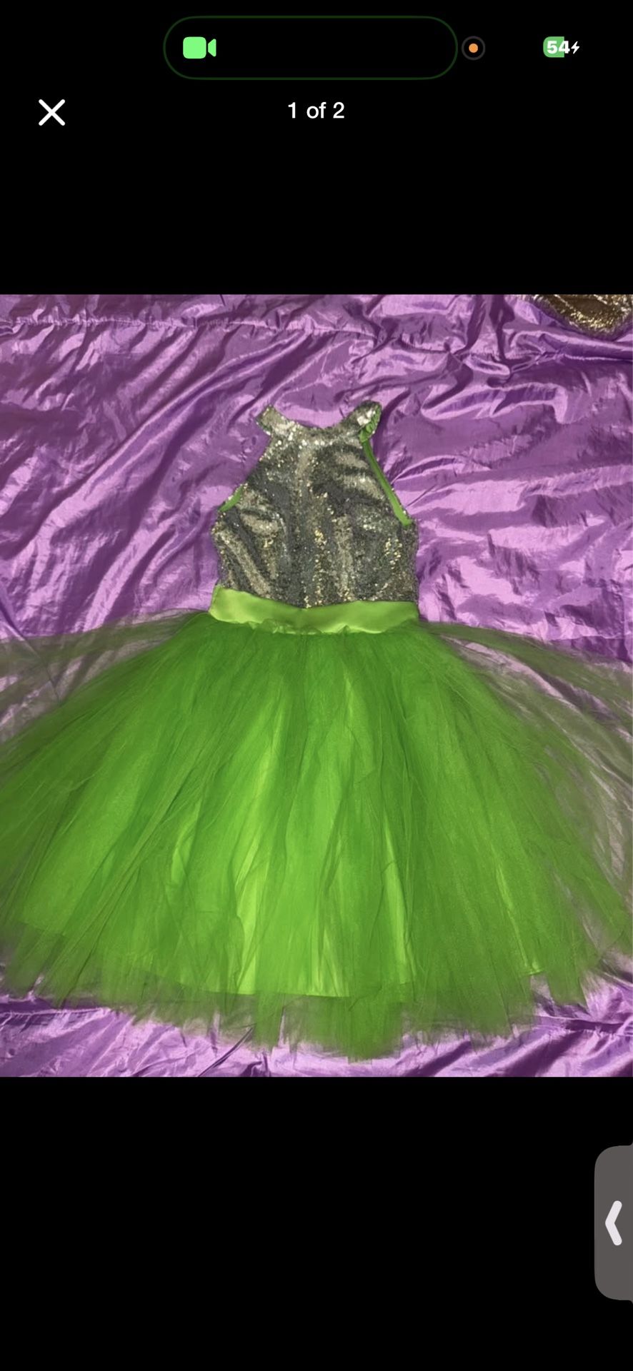Green dress