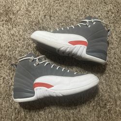 Jordan 12 Cool Grey Size 7 Shoes Sneakers