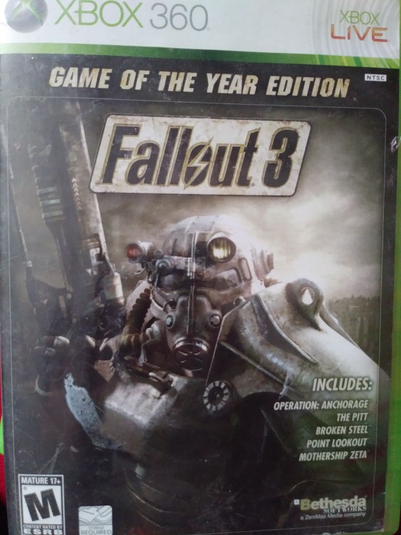 Fallout 3 Game Of The Year Edition (Xbox 360)