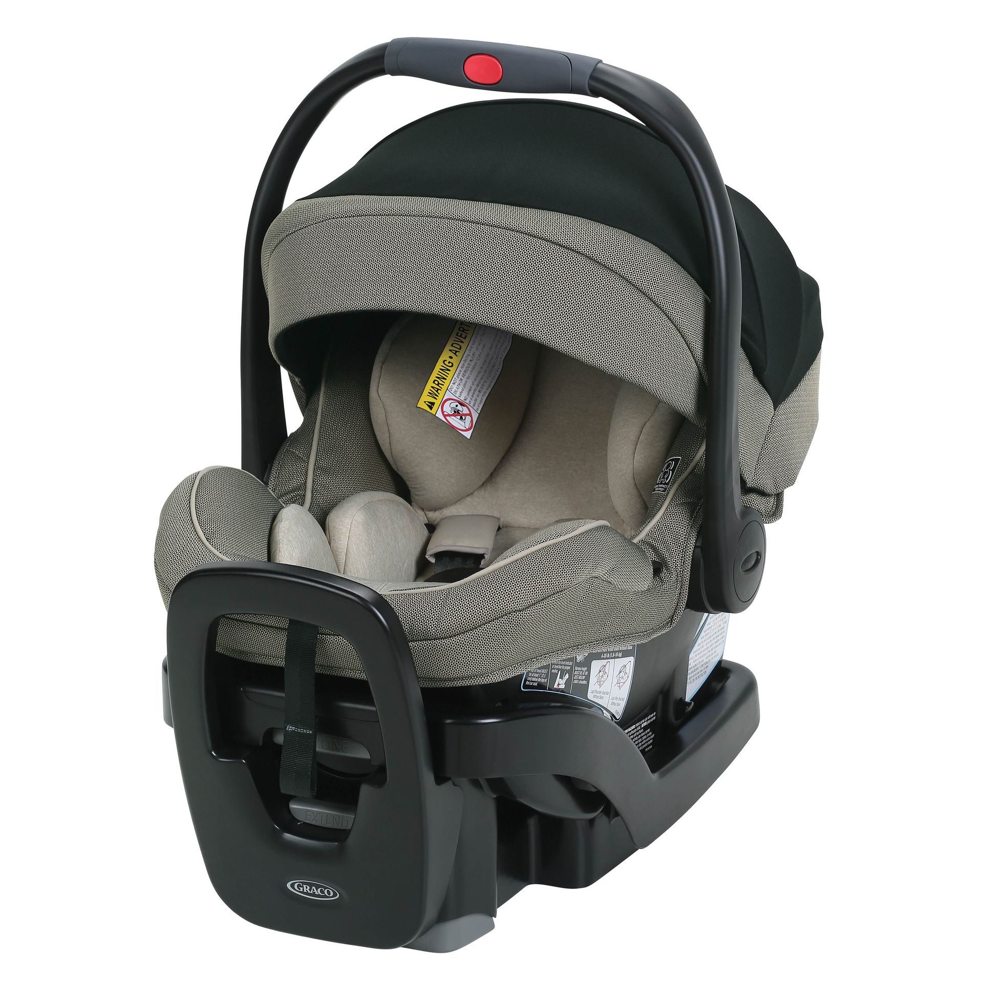 Graco SnugRide SnugLock Extend2Fit 35 Infant Car Seat, Haven Tan - BRAND NEW