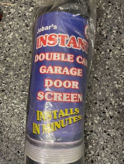 Brand new Double garage door screen