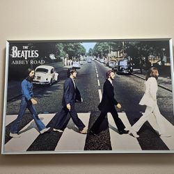 The Beatles Abbey Road Framed 36”x24”