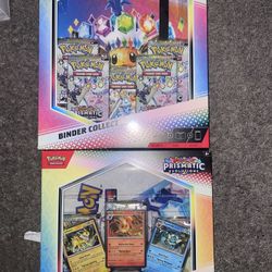 Pokemon TCG Prismatic Evolutions Binder/poster Collection 