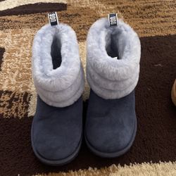 gray UGG boots